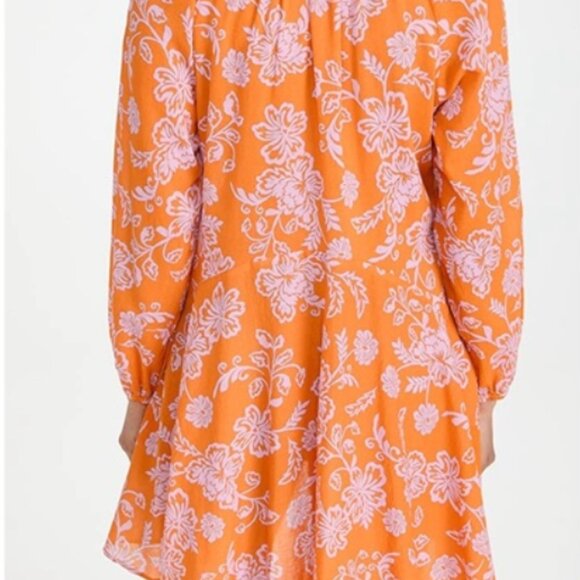 Xirena Dress in Tropicana Orange - Picture 4 of 5